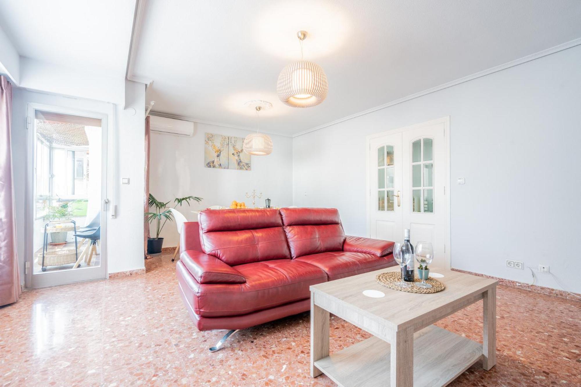 Apartamento Familiar En Avenida Del Puerto Valencia Kültér fotó