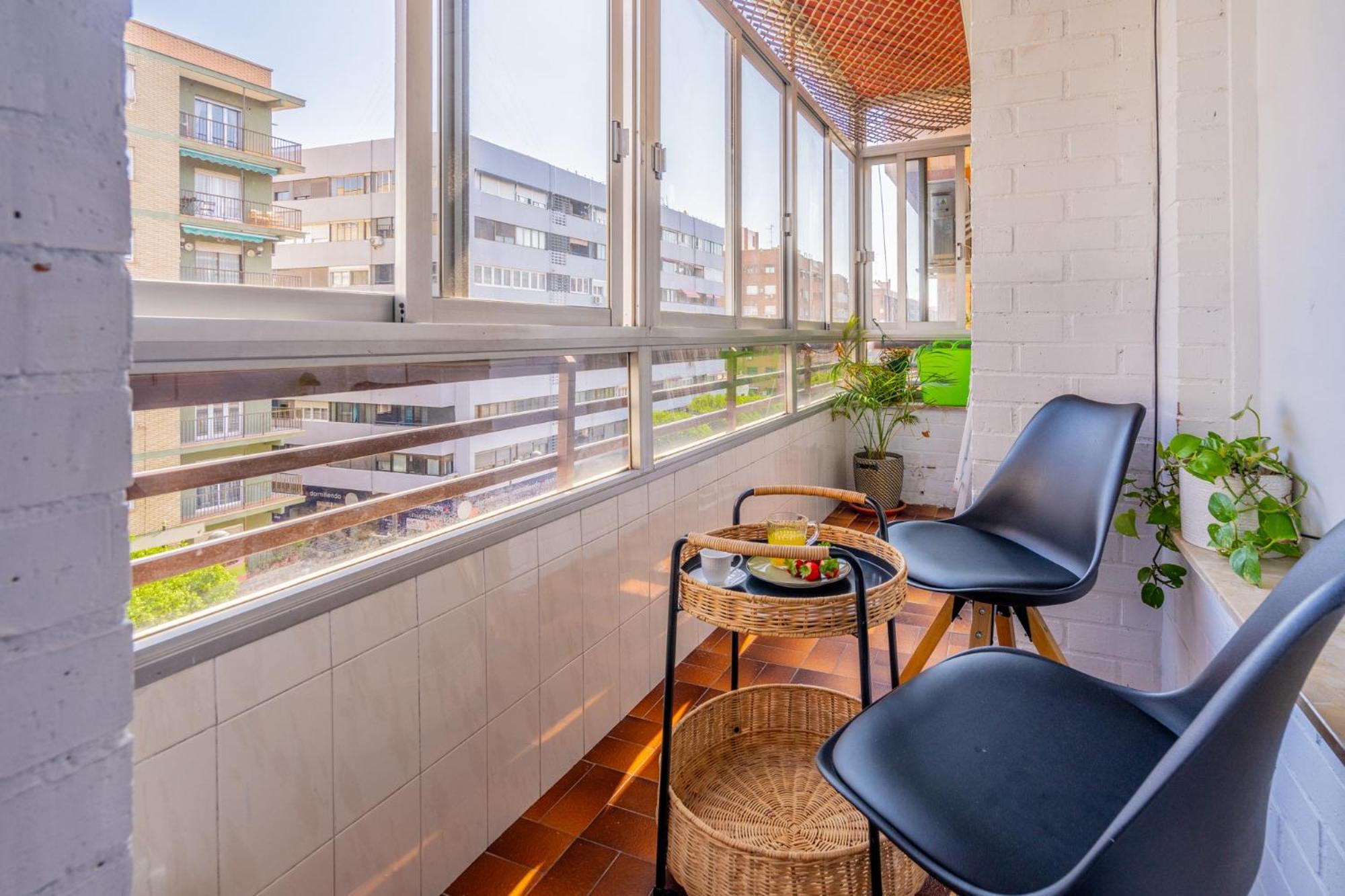 Apartamento Familiar En Avenida Del Puerto Valencia Kültér fotó