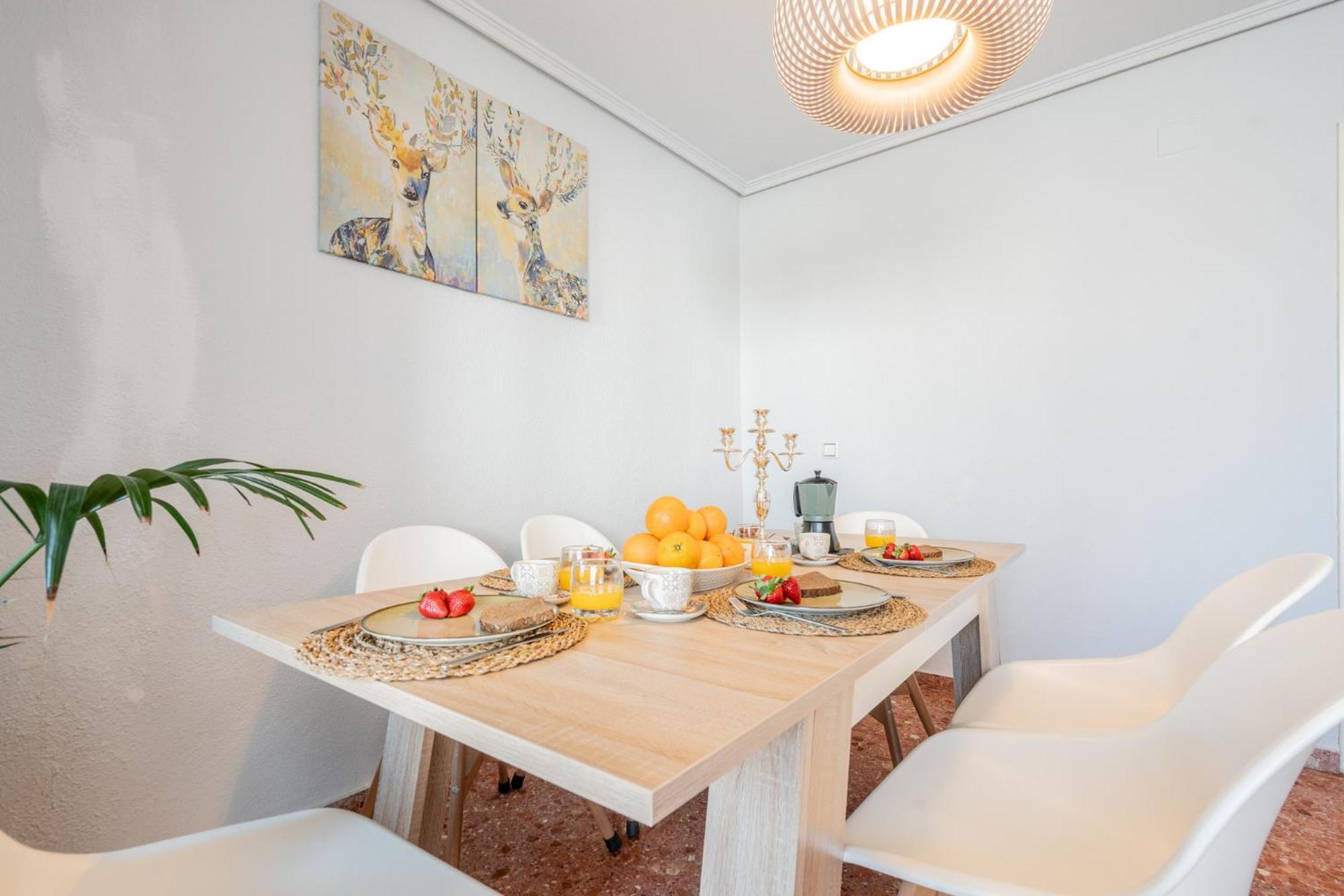 Apartamento Familiar En Avenida Del Puerto Valencia Kültér fotó